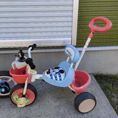 三輪車　キックバイク　セットの画像