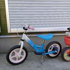 三輪車　キックバイク　セットの画像