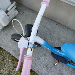 三輪車　キックバイク　セットの画像