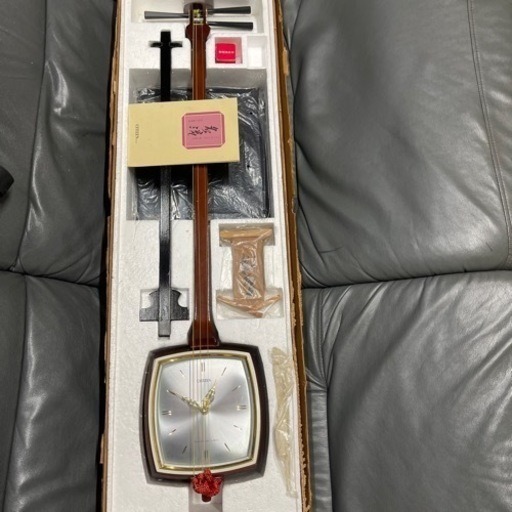 三味線型時計　シチズン　レア
