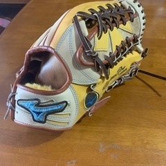 ミズノプロ　オーダーグローブ　レアラベル　袋付き　美品