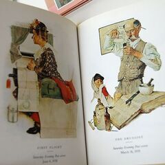 ノーマン・ロックウェル 画集 4冊セット American Memories/THE Wit&Humor/An American Family Album/Romance NOMAN ROCKWELL 札幌市 清田区 平岡の画像