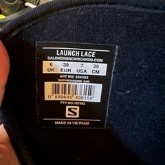 SALOMON スノーボードブーツの画像