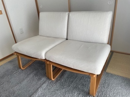 美品　無印良品　2人掛けソファー 2人掛けソファー 無印良品 紹介します！