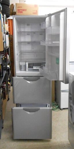 冷蔵庫 302L 日立 2013年製 R-S300DMV 自動製氷 3ドア 300Lクラス 三百Lクラス HITACHI 札幌 西野店