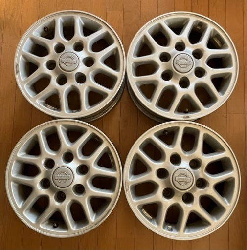 日産純正　アルミホイール　15インチ　15x6JJ-35 6穴