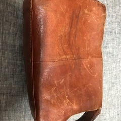 紳士　ハンドバッグ牛革　三澤製の画像