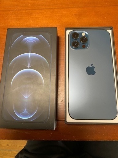 (相談中)iPhone12proMAX  256GB Pacific Blue