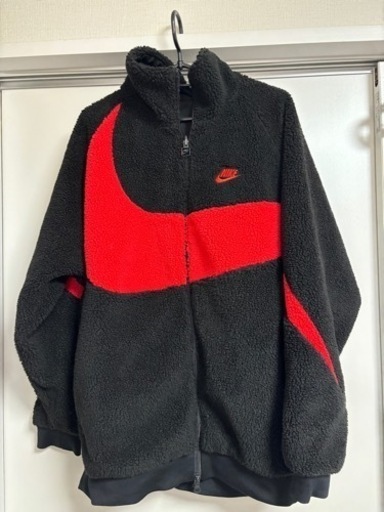 NIKE ナイキ ボアリバーシブルジャケット　レッド　ビックスウィッシュ