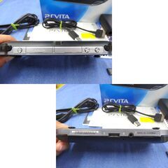 SONY PSVITA PCH-1000 ZA01 クリスタル・ブラック Wi-Fiモデル ソフト1つ プレイステーション ヴィータ ソニー 西岡店の画像