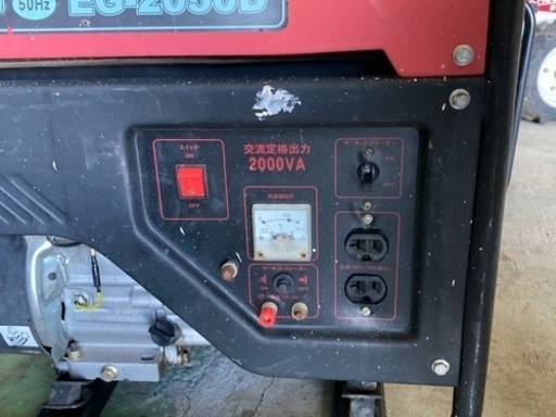 ◎エンジン発電機 EG-2050D