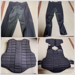 乗馬用品　5点セット+おまけバッグ付きの画像