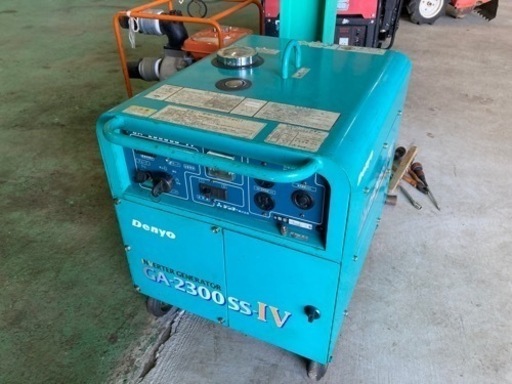 ◎Denyo エンジン発電機 GA-2300SS-Ⅳ