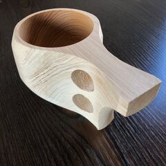 自分で作る幸せを呼ぶ木のカップ　ククサ　DIY キットの画像