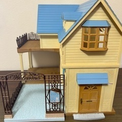 シルバニアファミリー　青い屋根のお家の画像