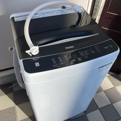 2023年製 Haier ハイアール 全自動電気洗濯機 5.5k...
