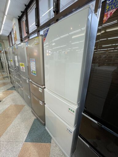 ⭐MITSUBISHI(三菱) 330L冷蔵庫 ✨定価￥89,800✨ MR-C33G-W 2022年2～３人暮らし用⭐1405