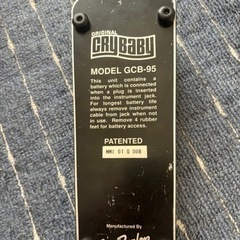 jim dunlop cry babyGCB95ワウペダル　ギタ...