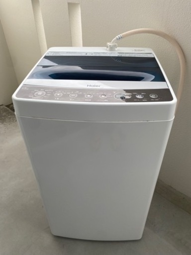 【急募】 Haier 洗濯機JW-C55A／2018年製／5.5kg