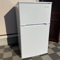 YAMADA ヤマダ電機 2ドア ノンフロン冷凍冷蔵庫 YRZ-...