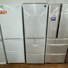 SHARP SJ-P411D-H ホワイト冷蔵庫 412L SJ-P411D-H 冷蔵庫 プラズマクラスター冷蔵庫 グレー系 [412L /5ドア