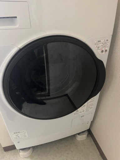 引越しの為早期対応出来る方！！ 商品名: アイリスオーヤマ  ドラム式洗濯機 乾燥機能付き 8kg HDK832A-W ホワイト