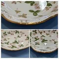 ウェッジウッド ワイルドストロベリー プレートの画像