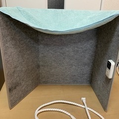 パネルヒーター　ブランケット付き