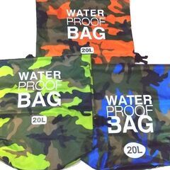 防水バッグ 【新品・未使用】  グリーン色の画像