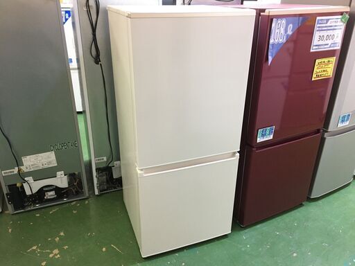 【愛品館八千代店】保証充実AQUA　2021年製168L　2ﾄﾞｱ冷凍冷蔵庫AQR-17KBK