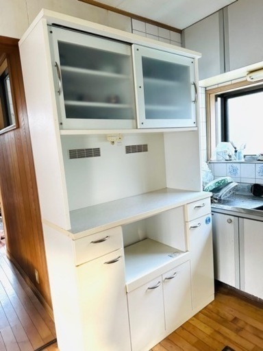 おしゃれな大型食器棚キッチンボード ☆家具インテリア120*47.5*200