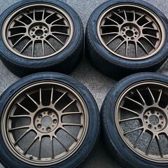 売ります★　RAYS ボルクレーシング SE37 PCD100-...