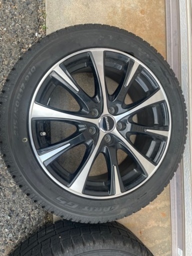 4本セット　ホイールスタッドレス付き　215/50/r17