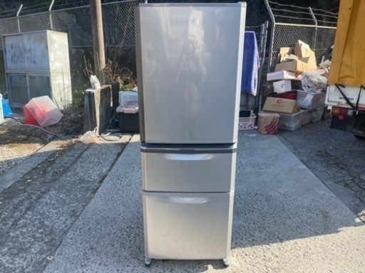 【リサイクルサービス八光】2011年製　三菱電機  MR-C34S-S [冷蔵庫（335L・右開き） クールシルバー]