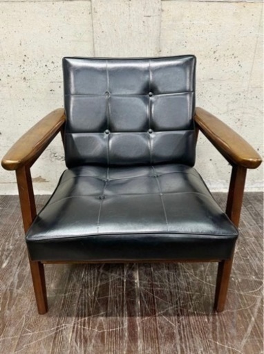 カリモク家具 Kチェア カリモク60 1シーター スタンダードブラック アームチェア