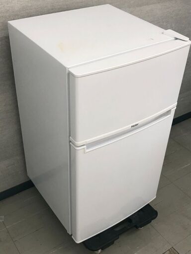 Haier ハイアール 85L 2ドア 冷凍冷蔵庫 JR-N85B-W 2018年製