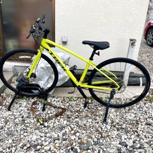 【TREK/トレック】クロスバイク FX1 サイズS 3×7段変速 SHIMANO 15IN/45cm 走行確認 イエロー ★カバー等フルセット