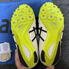 asics アシックス　ジュニア　スパイク　陸上競技の画像