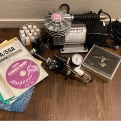 エアーブラシ　コンプレッサー