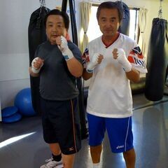 尼崎市　50歳以上の方にボクシング、キックボクシングを個別指導いたします。の画像