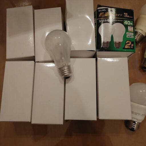 【値下げ】電球新品と中古15個