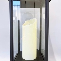 電気温風機 10ILH110-02 QVCジャパンランタン型 ファンヒーター ロウソク 蝋燭型の画像
