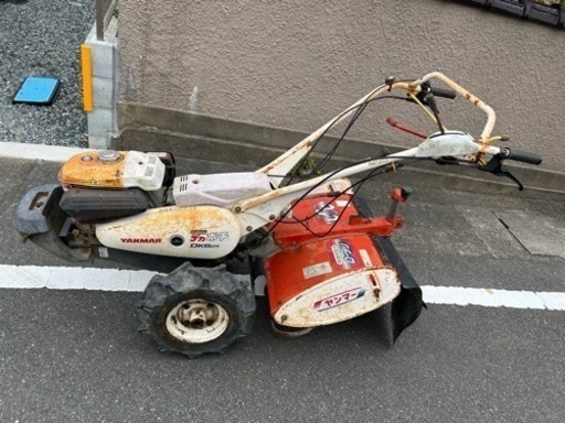 ヤンマー 管理機 DK6DX耕運機 農機具 動作確認済み