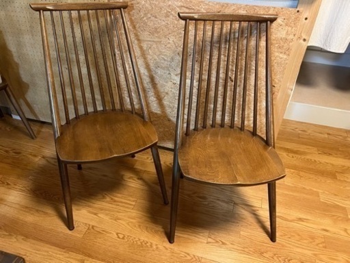 決まりました］柏木工 シビルチェア 2脚セット