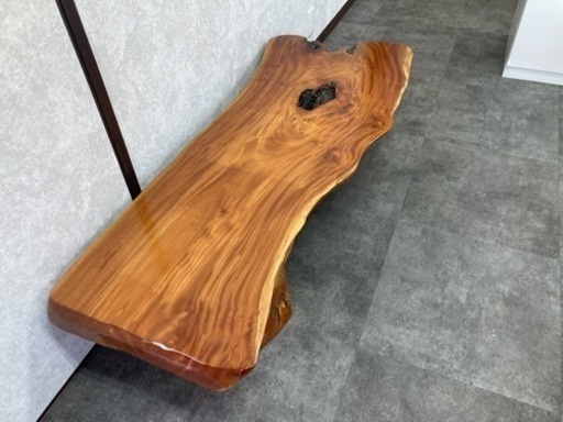 欅　テーブル　高級品