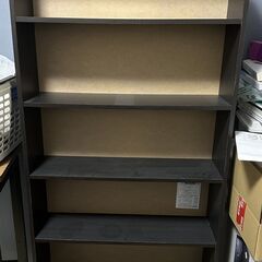 [山善] 本棚 大容量 スリム 【全体耐荷重70㎏】 6段 幅6...