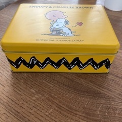 スヌーピー　空き缶の画像