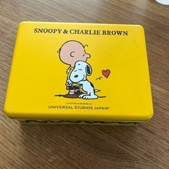 スヌーピー　空き缶