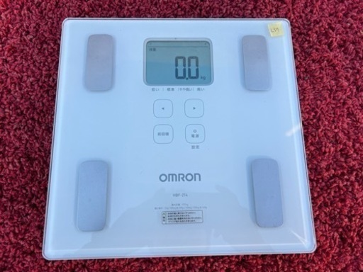 L57　体重計　OMRON　説明書付き