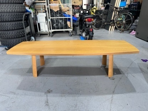 【カンディハウス/CONDE HOUSE】センターテーブル ナラ材 ツイスト L テーブル ローテーブル